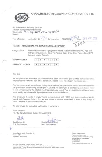 Certification 5